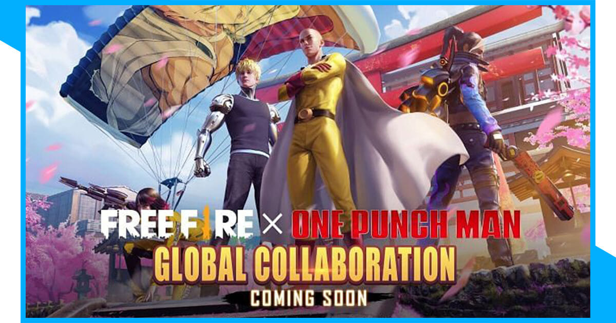 one punch man free fire collaboration