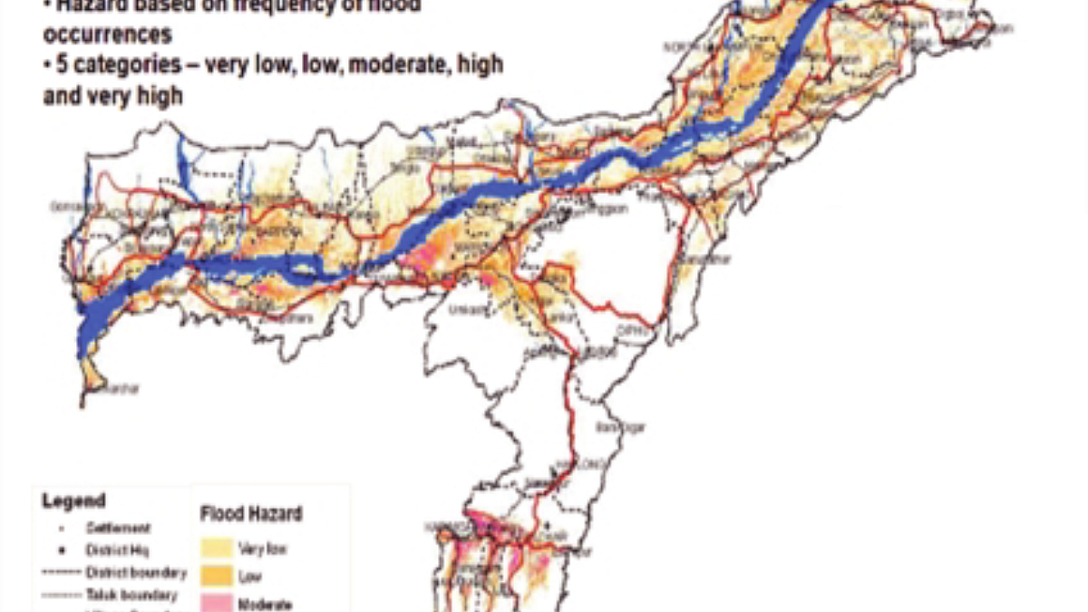Bramhaputra Map