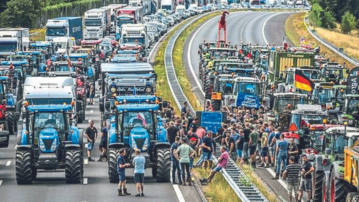 Farmer Protest Netherland