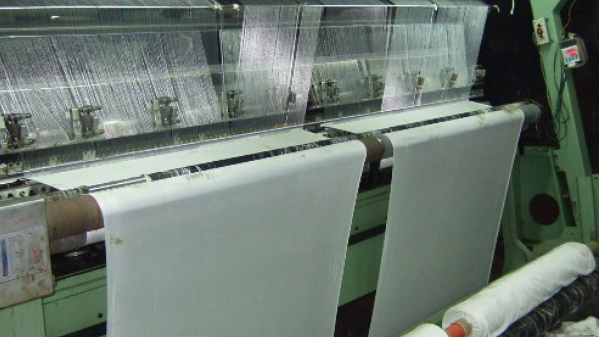 Production of polyester fabrics instead of cotton is on the rise