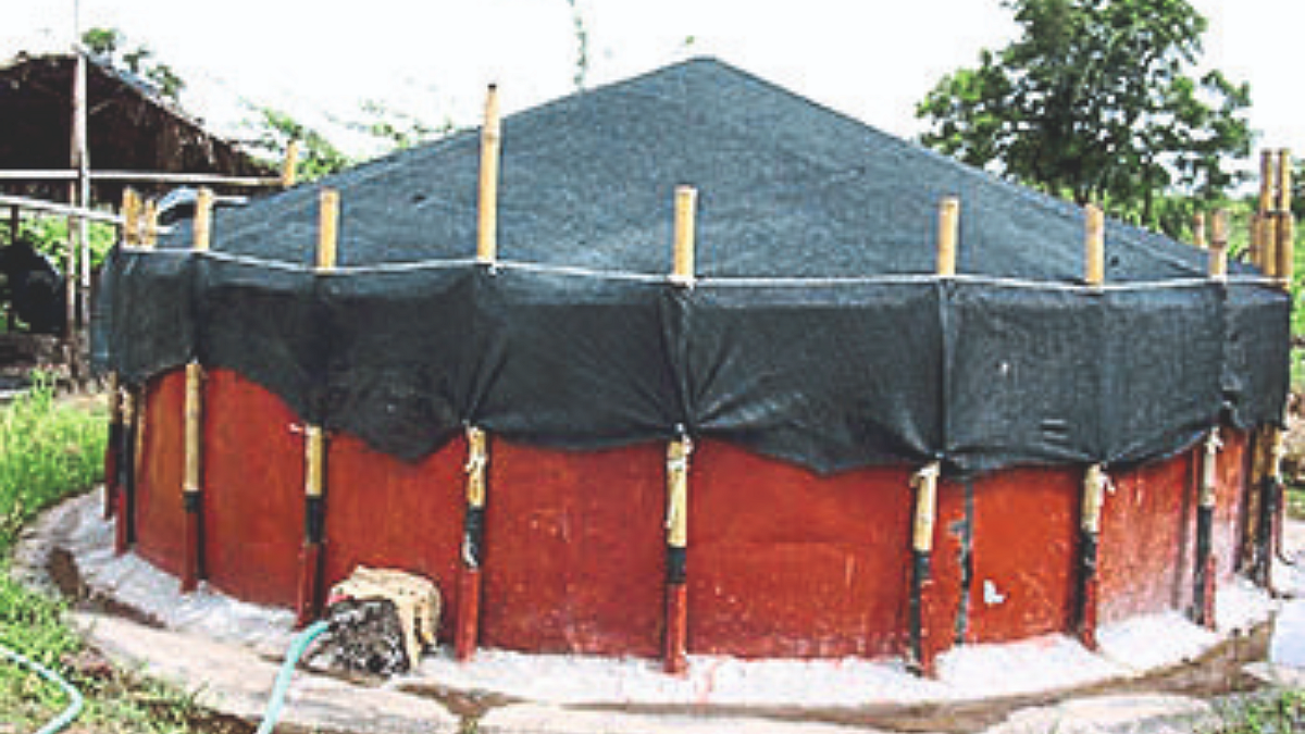 low-cost water tank