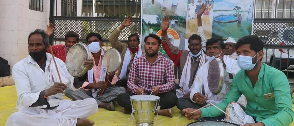 औरंगाबादमध्ये भूसंपादन मोबदल्यासाठी शेतकऱ्यांचे आंदोलन