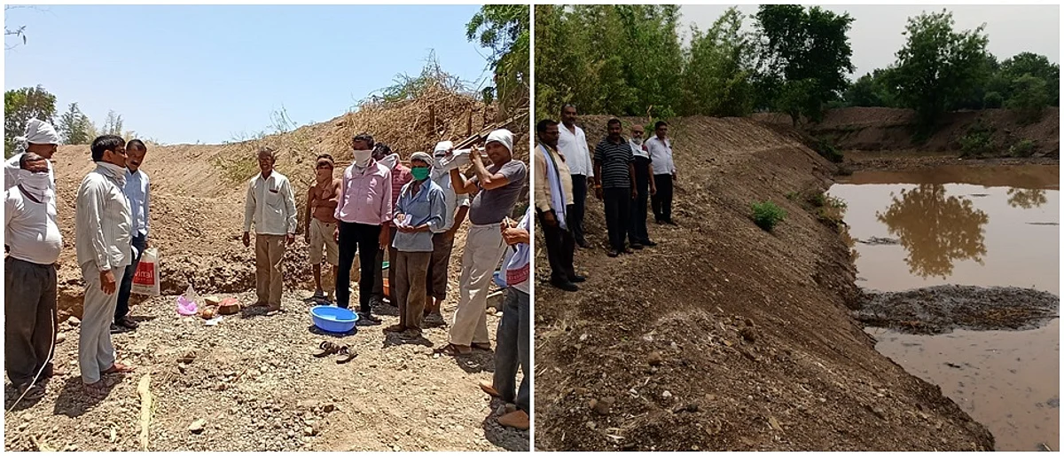 जलसंधारणातून शिवार फुलले, समाधानाचे हास्य उमटले