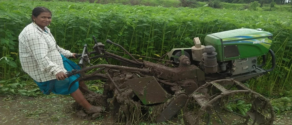 यांत्रिकीकरणातून यशस्वी भातशेती