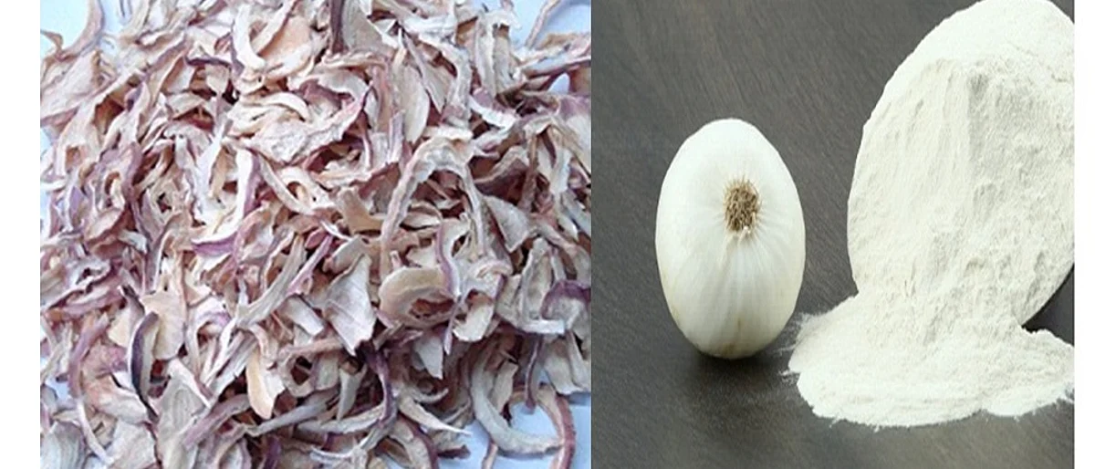 Value Addition of onions through dehydration