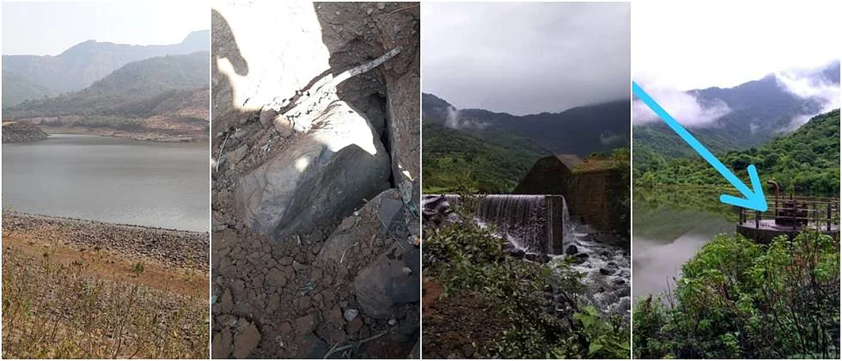 तिवरे-खडपोली धरण फुटले; २४ जण वाहून गेल्याची भिती, २ मृतदेह सापडले