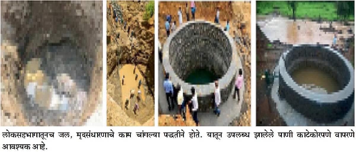 मांडा जलसंधारणाच्या कामाचे गणित...