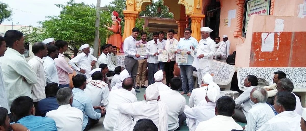 मृदा आरोग्यपत्रिकेचे कृषी विभागामार्फत वाटप