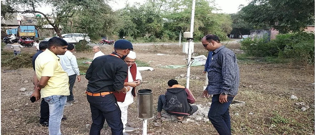 Proper placement of meteorological plant