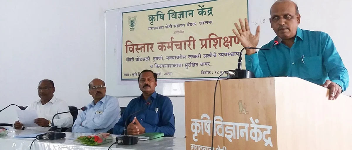 कीडनियंत्रणासाठी विस्तार कार्यकर्त्यांची भूमिका महत्त्वाची ः सोनुने