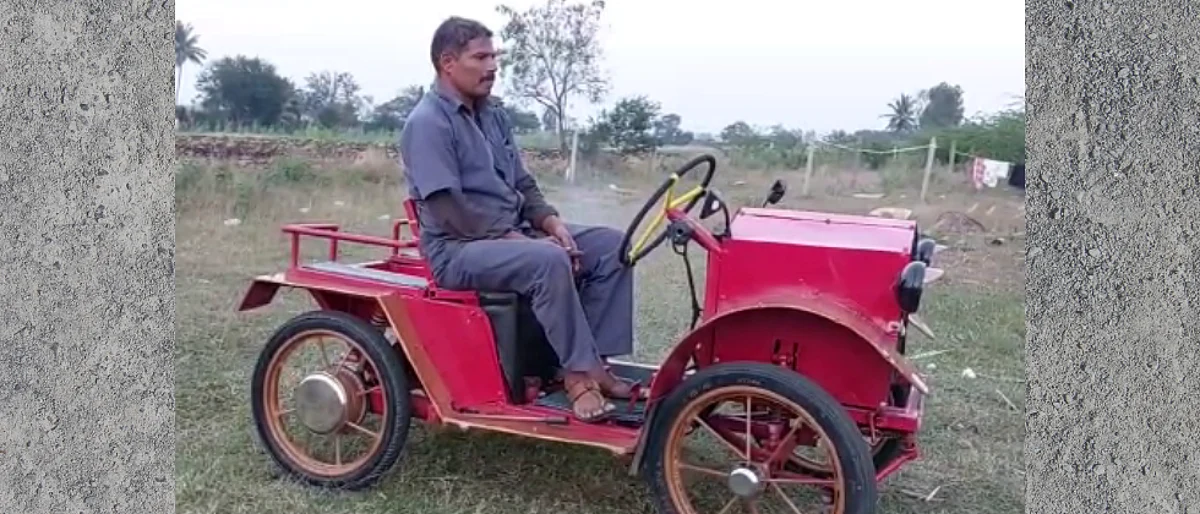 सांगलीत जीपनंतर जुगाड 'मिनी फोर्ड' गाडीचा आविष्कार