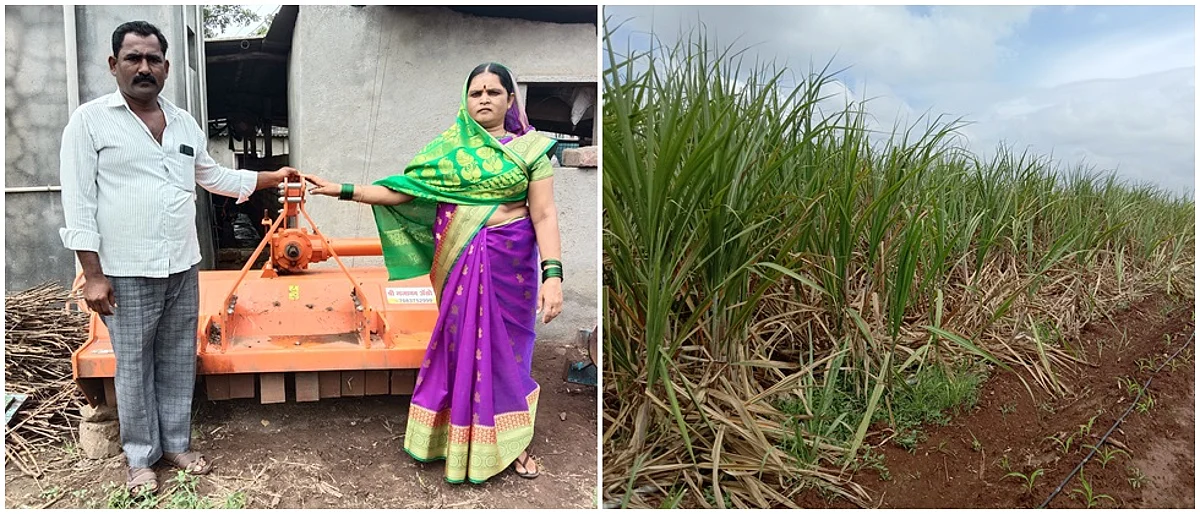 पाचट कुट्टी यंत्राचा वापर ऊसशेतीत ठरला फायदेशीर