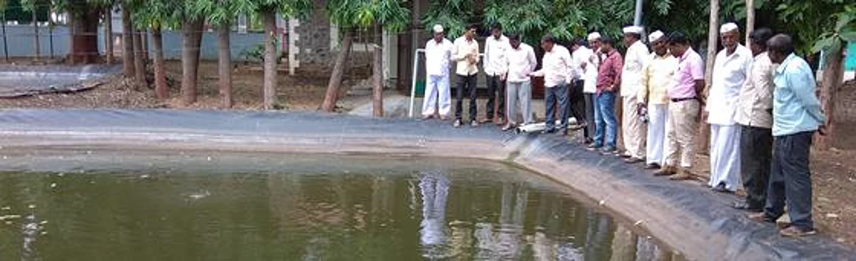 farmers training in field