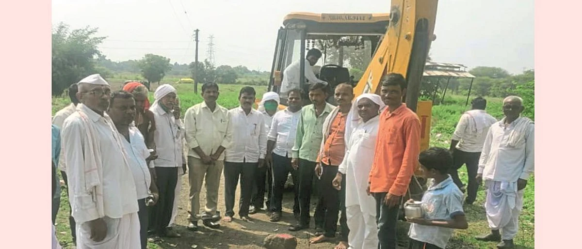 The villagers came together for a clean, beautiful cemetery