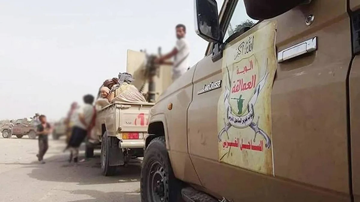 ألوية العمالقة تسيطر على اللواء 153 في عين شبوة