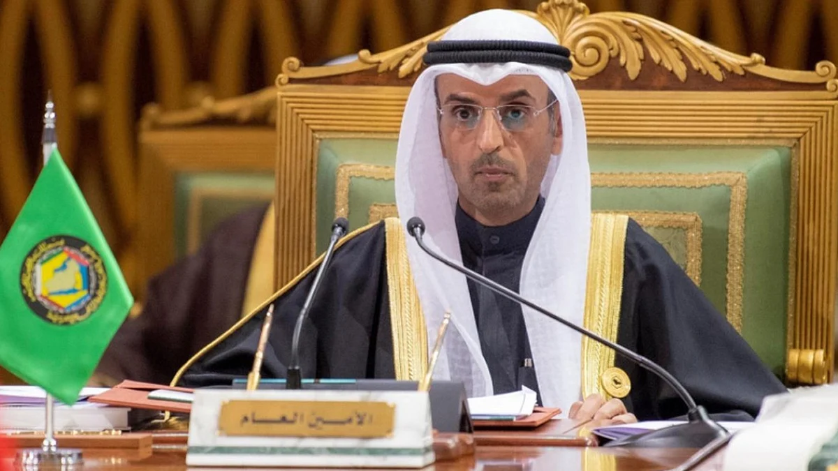 الأمين العام لمجلس التعاون لدول الخليج العربية الدكتور نايف فلاح مبارك الحجرف