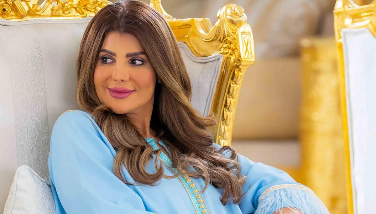 اللوك الجديد للفنانة إلهام الفضالة