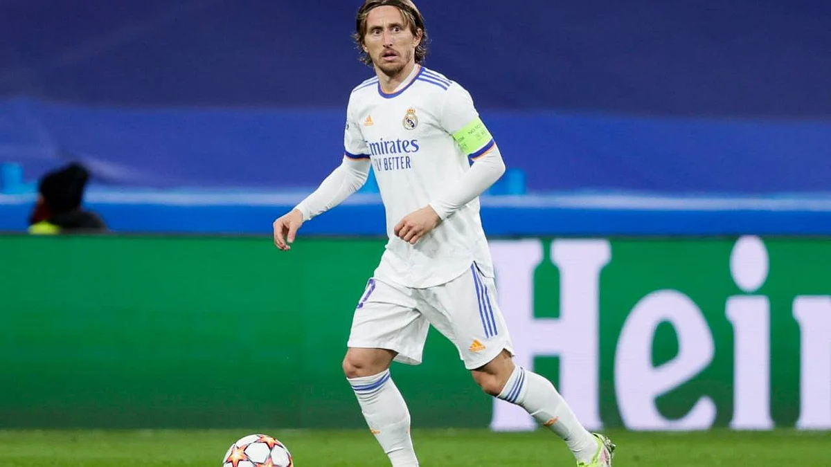 لوكا مودريتش لاعب ريال مدريد