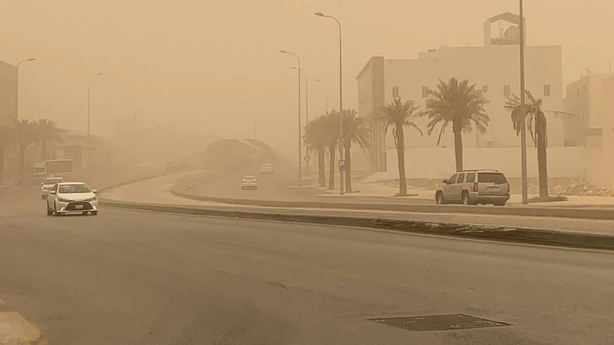متحدث «الأرصاد»: العاصفة الغبارية تتحول إلى عوالق ترابية