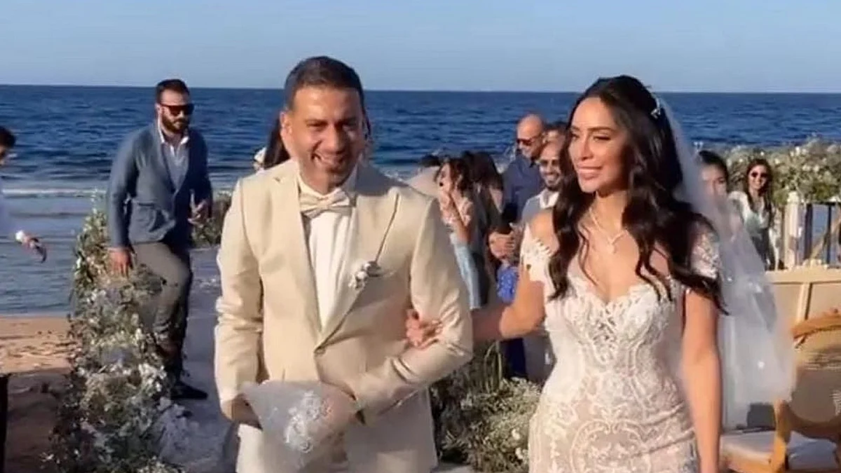 حفل زفاف بسنت شوقي ومحمد فراج
