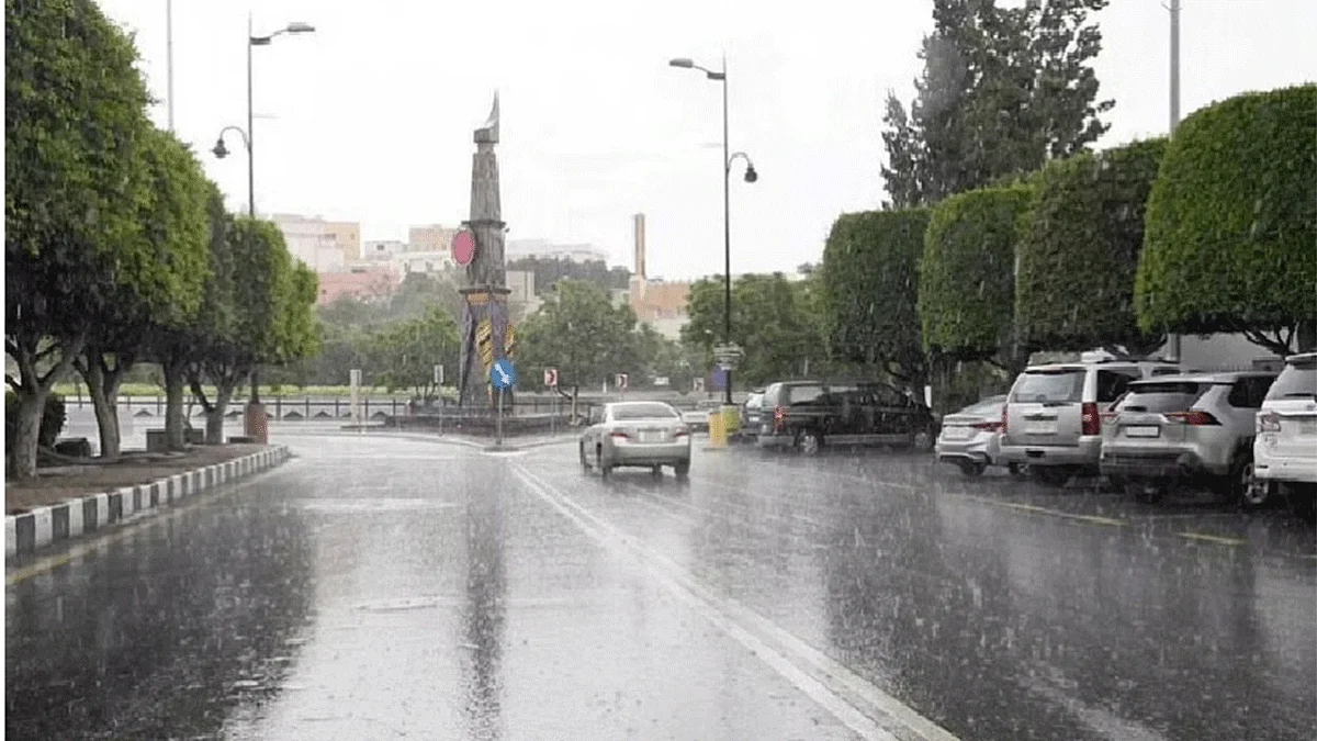 أمطار رعدية ونشاط للرياح في عدة مناطق بالمملكة