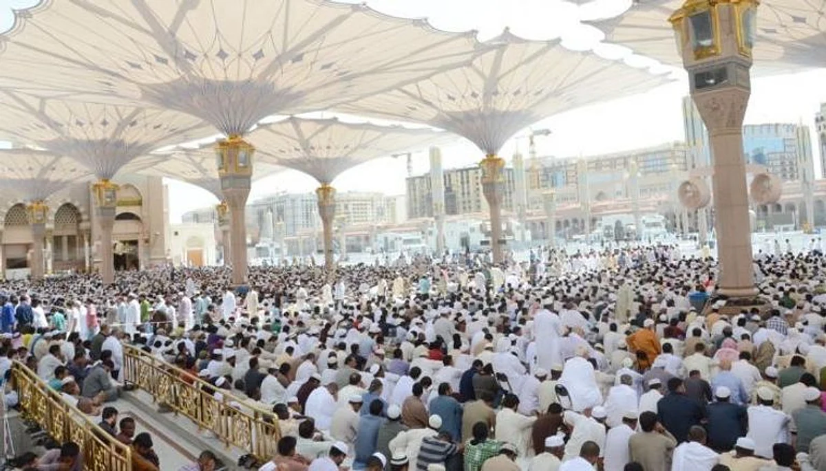 وصول أكثر من 172 ألف حاج إلى المدينة المنورة حتى أمس