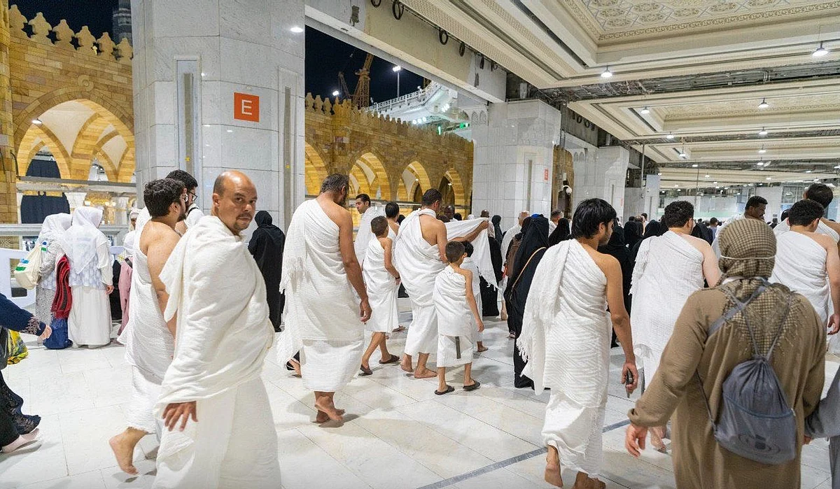 استقبال طلائع المعتمرين من خارج المملكة