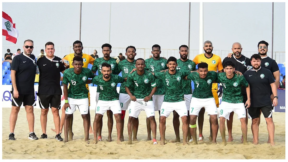 المنتخب السعودي الأول لكرة القدم الشاطئية