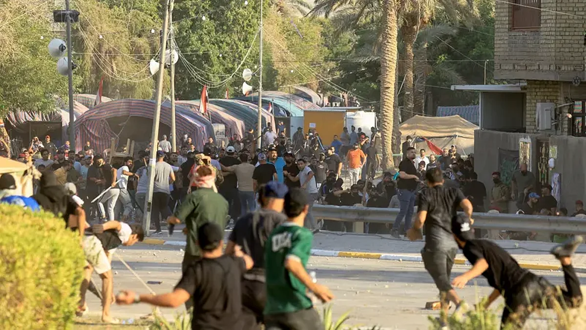 المنطقة الخضراء ببغداد