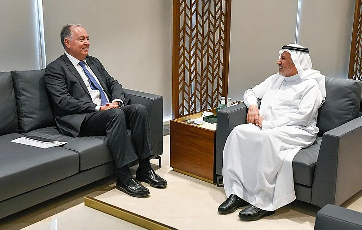 «الربيعة» يبحث أوجه التعاون المشترك مع المدير التنفيذي لمبادرة القيادة التنفيذية العالمية