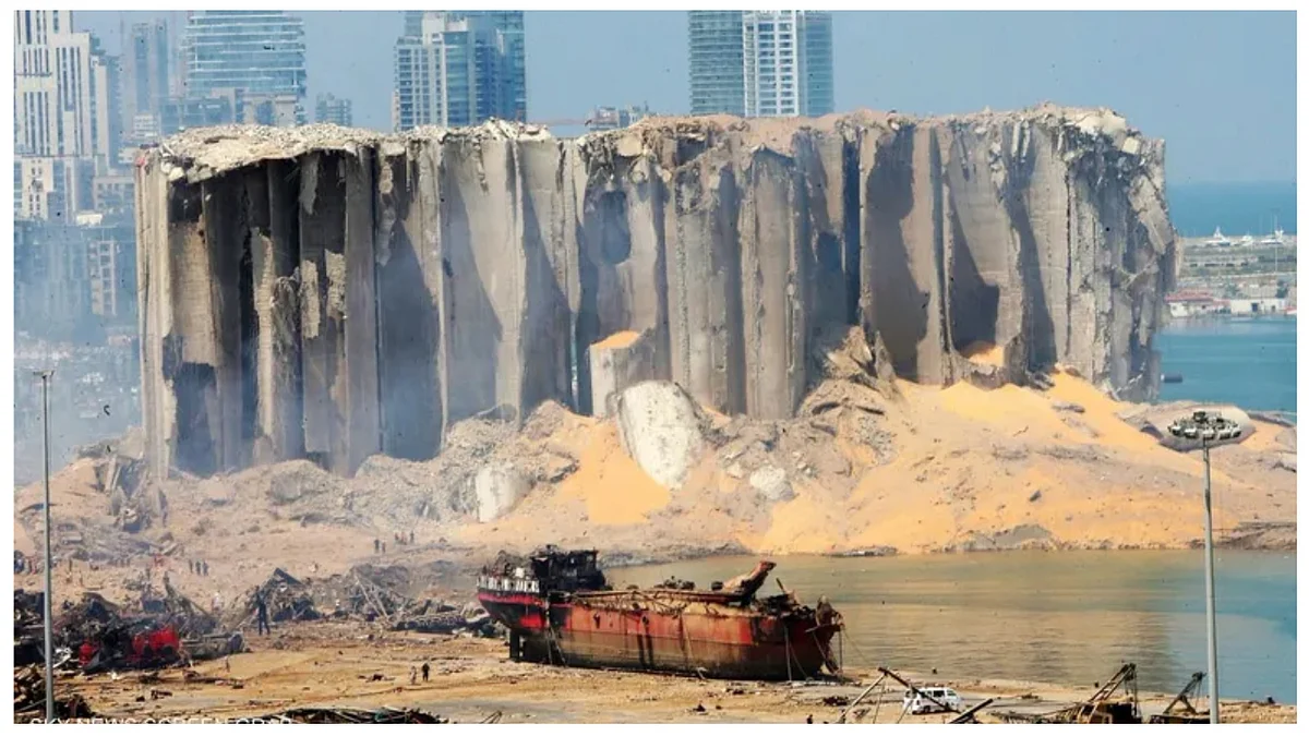 انفجار مرفأ بيروت