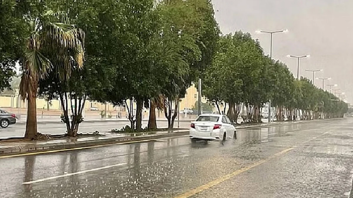 تساقط الأمطار