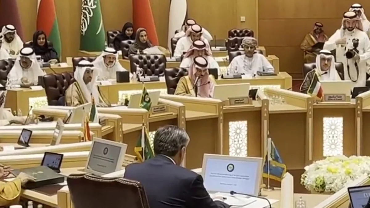 جانب من الاجتماع الوزاري للحوار الاستراتيجي بين «التعاون الخليجي» ودول آسيا الوسطى