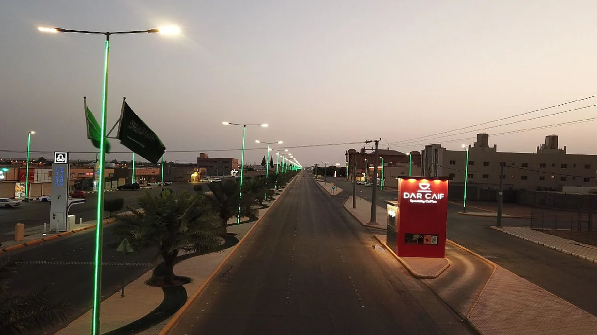 استعدادات الأسياح لليوم الوطني