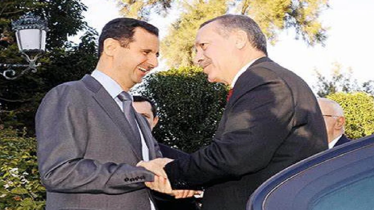 أردوغان وبشار الأسد