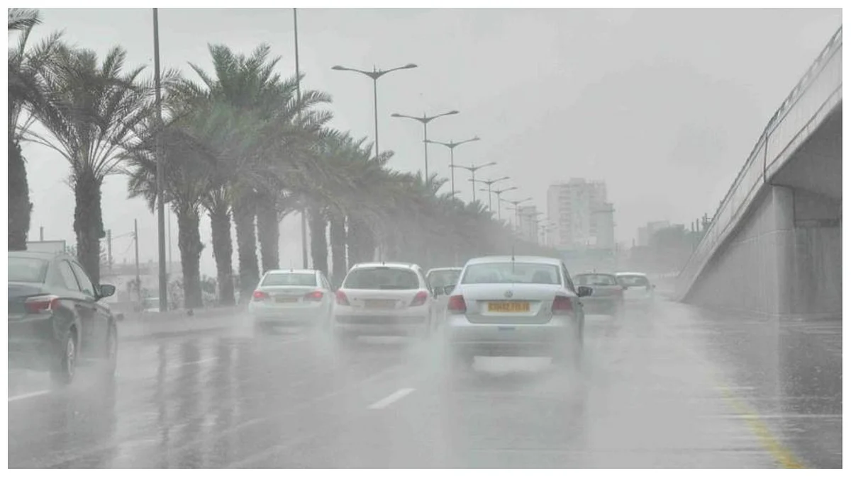 هطول أمطار رعدية – أرشيفية