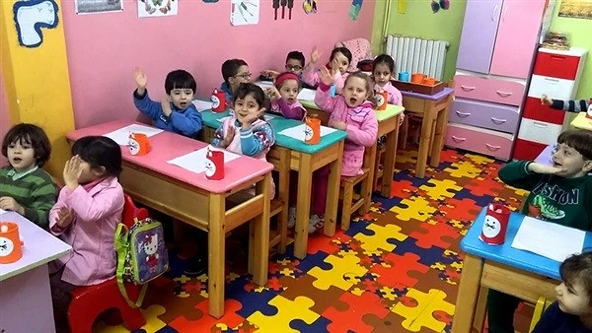 طلاب في مرحلة رياض الأطفال