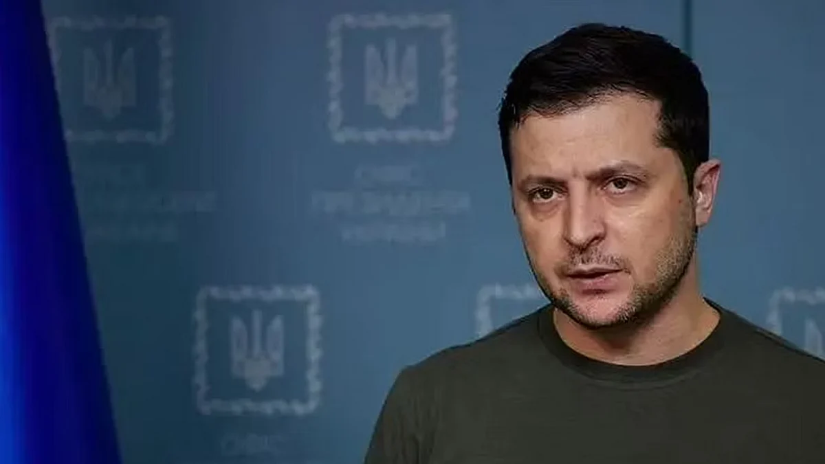 الرئيس الأوكراني ـ فولوديمير زيلينسكي