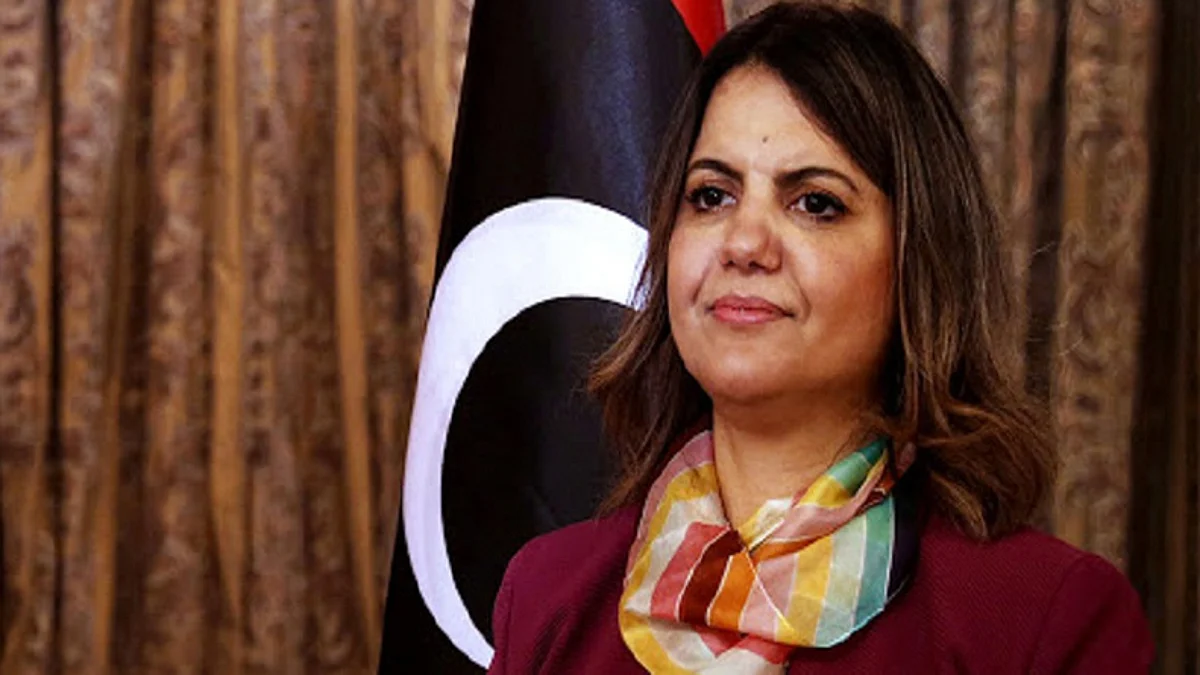 وزيرة الخارجية في حكومة الوحدة الليبية، نجلاء المنقوش