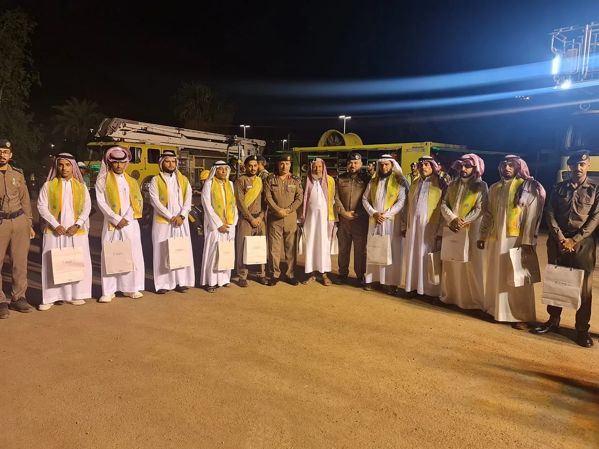 مدني المدينة المنورة يحتفي بشهدائه في يوم الوطن