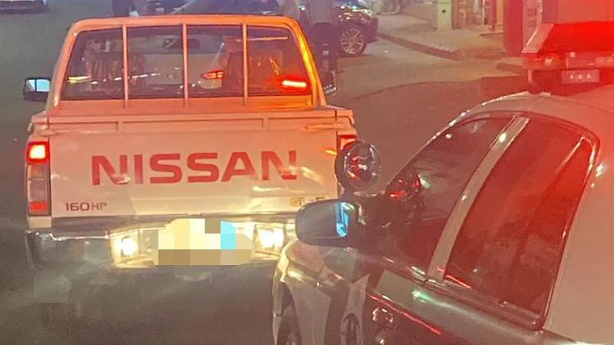 ضبط قائد مركبة مارس التفحيط