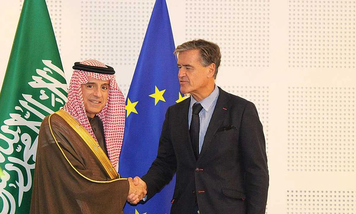 جانب من لقاء الجبير وخوان فرنانو