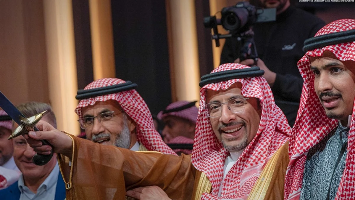 وزير الصناعة في حفل الليلة السعودية