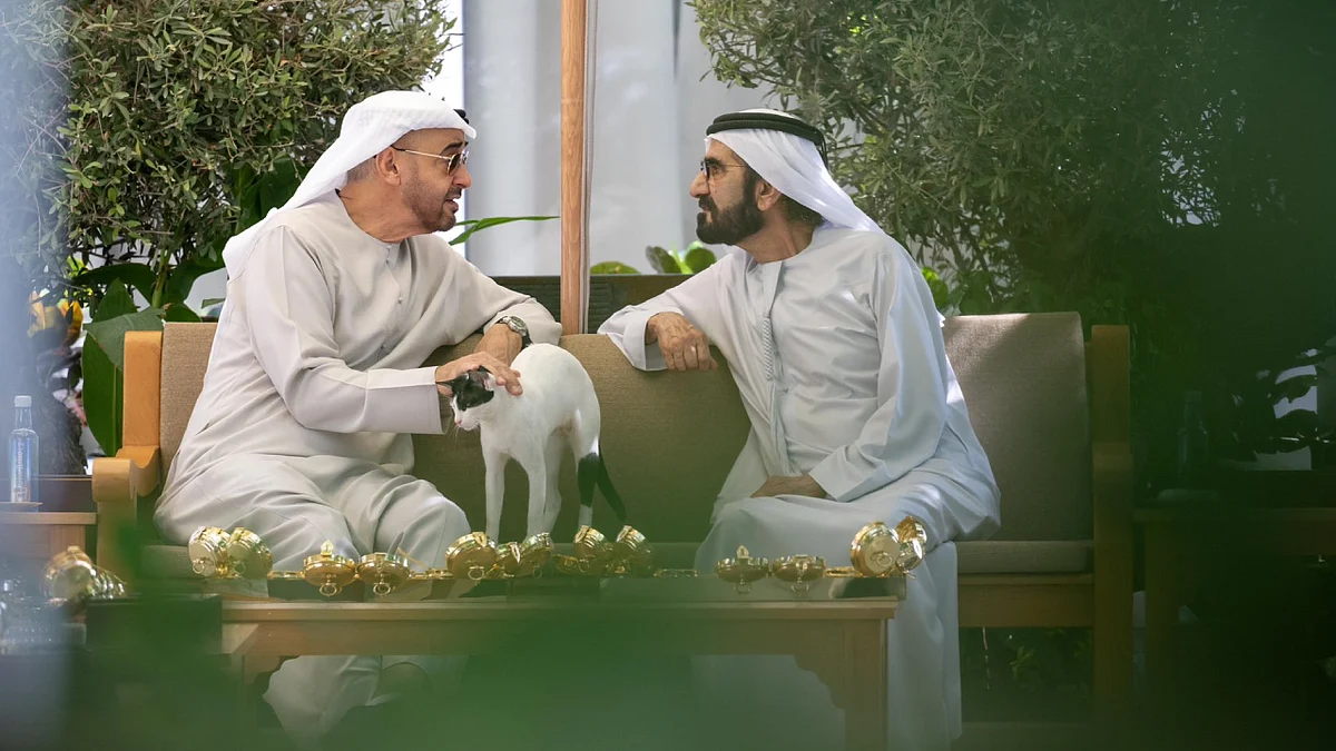 رئيس دولة الإمارات ونائبه