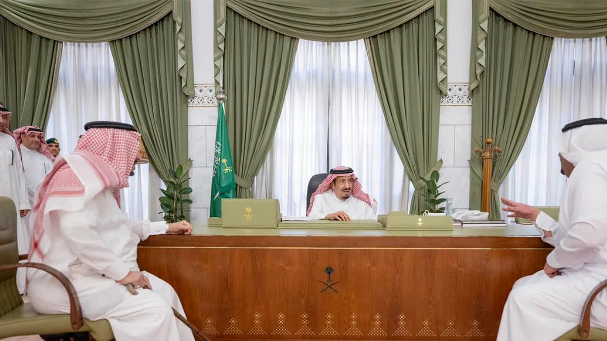 خادم الحرمين في الرياض