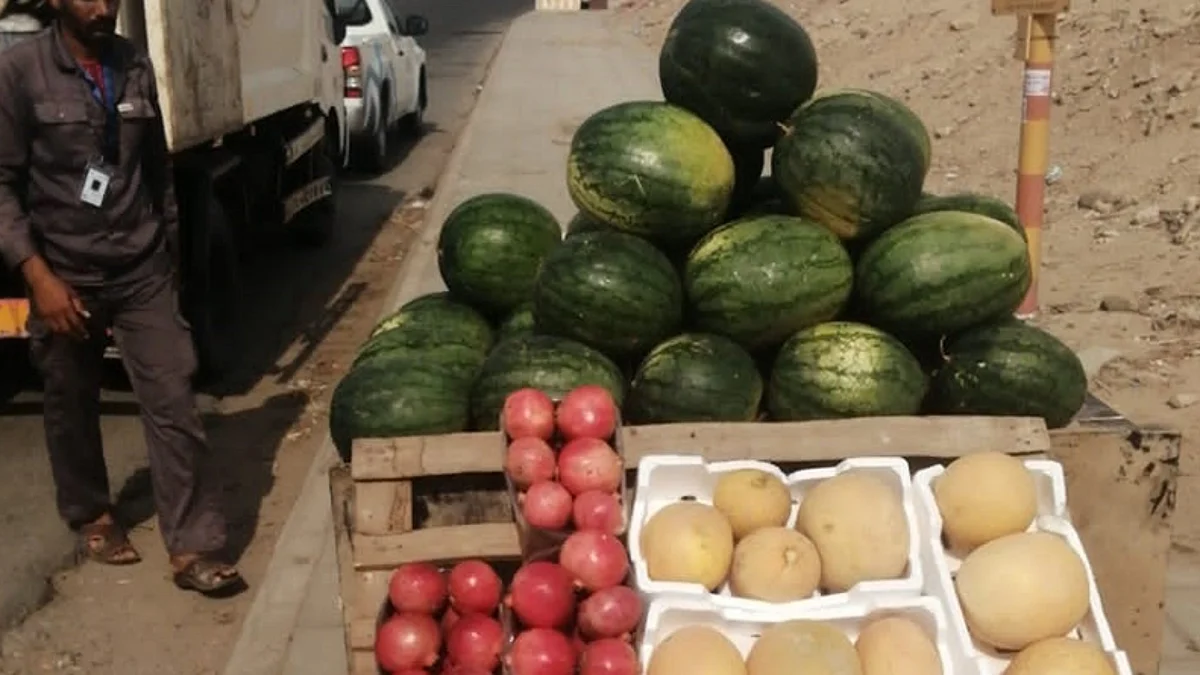 مصادرة 2500 كجم من الخضراوات والفاكهة في حملة على الباعة الجائلين بجدة