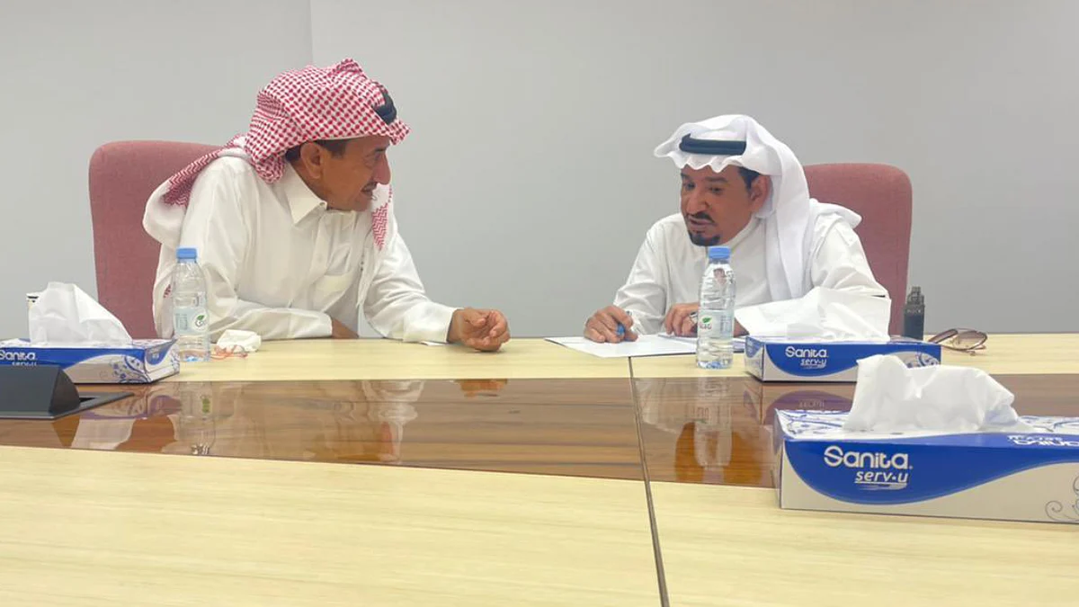 ناصر القصبي وعبدالله السدحان