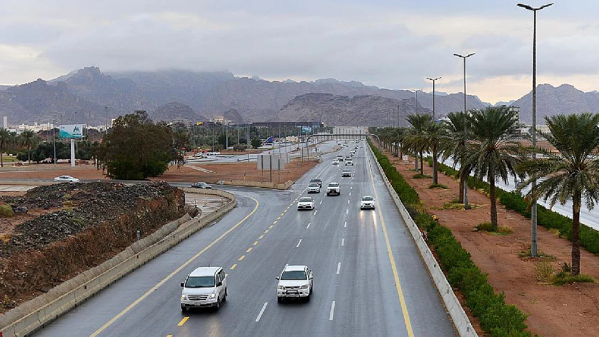 أمطار غزيرة على مناطق بالمملكة