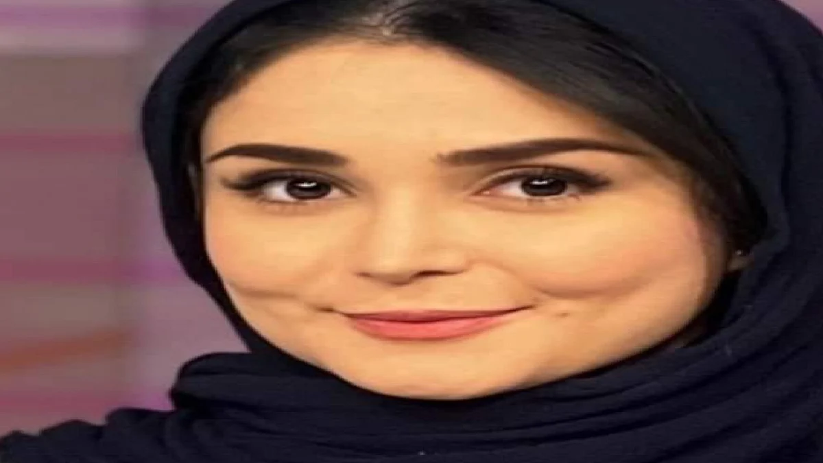 المذيعة الإيرانية