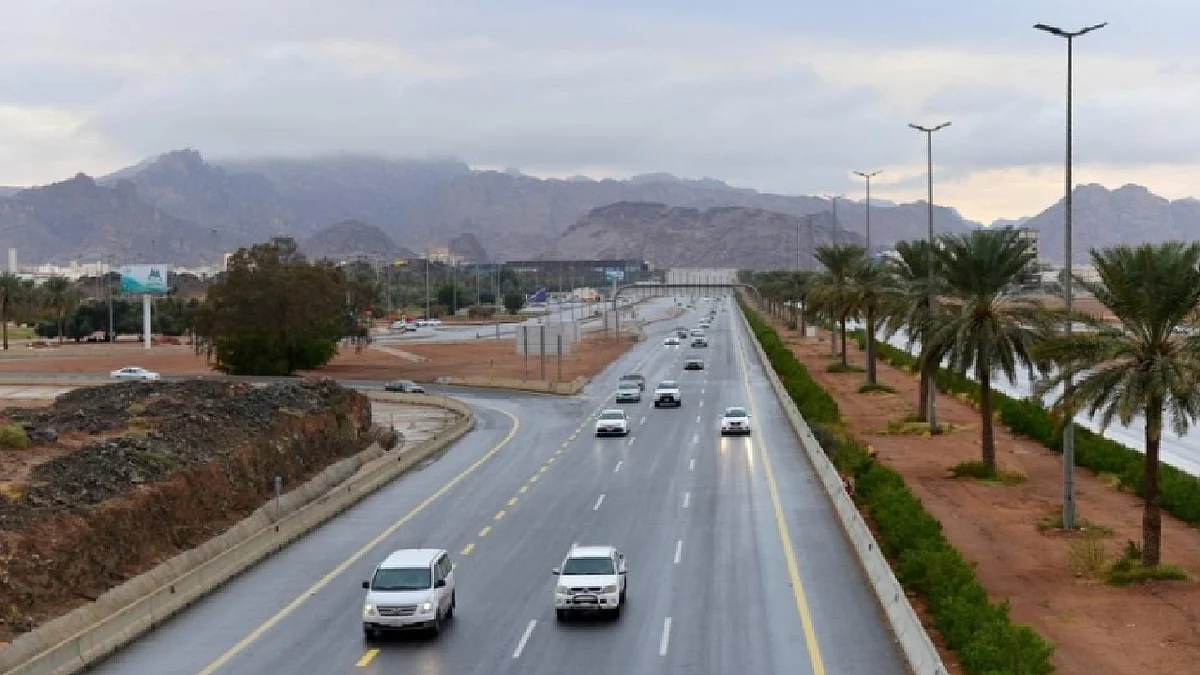 حالة جوية ممطرة على المملكة